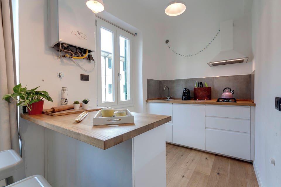 Apartment | Private kitchenette | Full-size fridge, microwave, stovetop, electric kettle