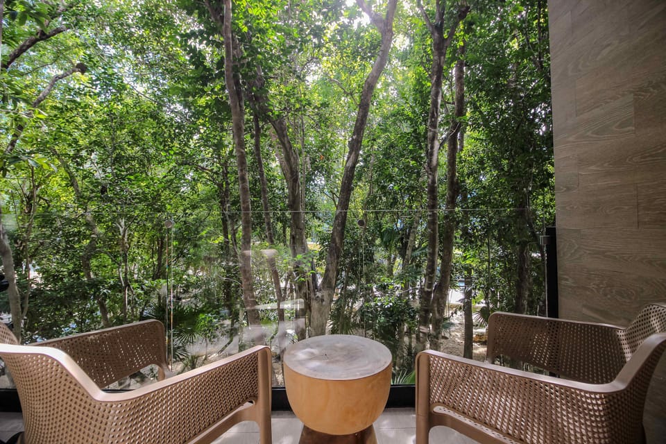 Private Balcony with Jungle View