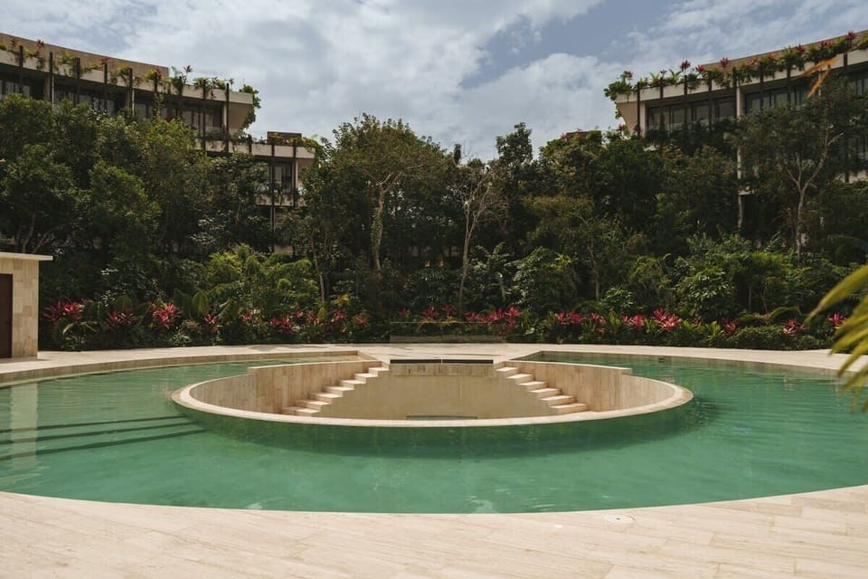 Community Pool with Huge Jacuzzi