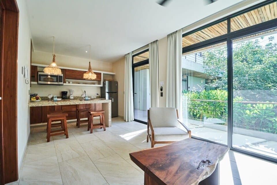 Living Room with Jungle View