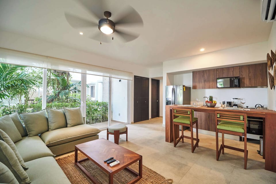 Living Room & Kitchen