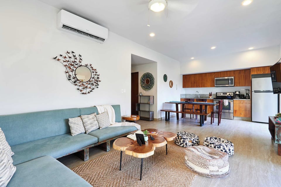 Living Room & Kitchen