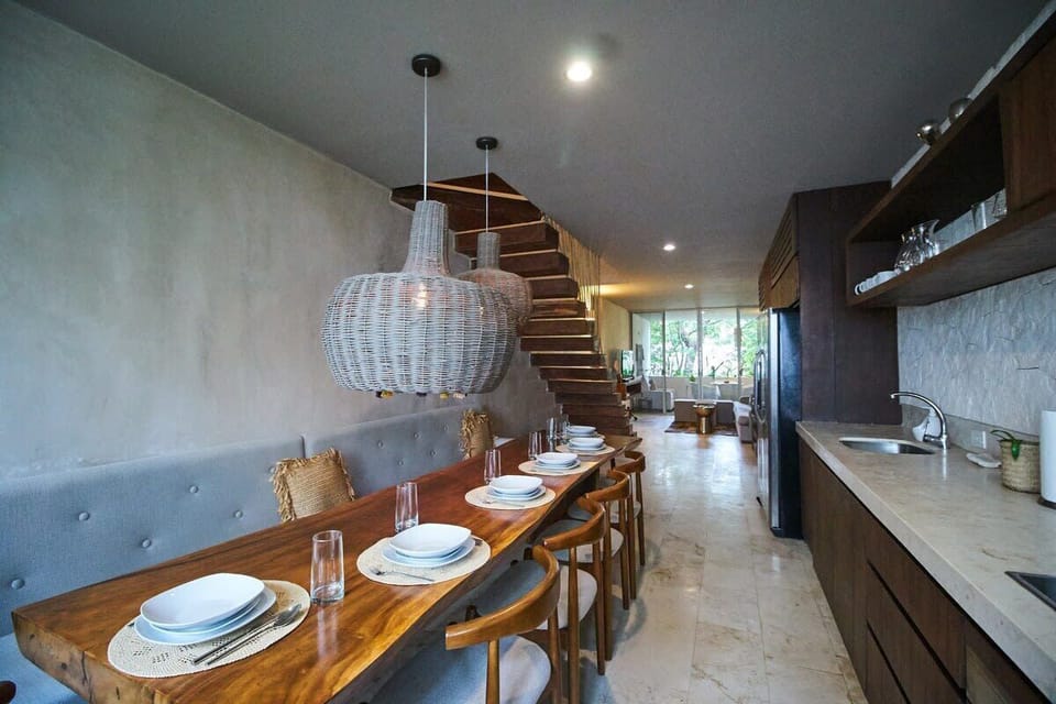 Fully equipped kitchen