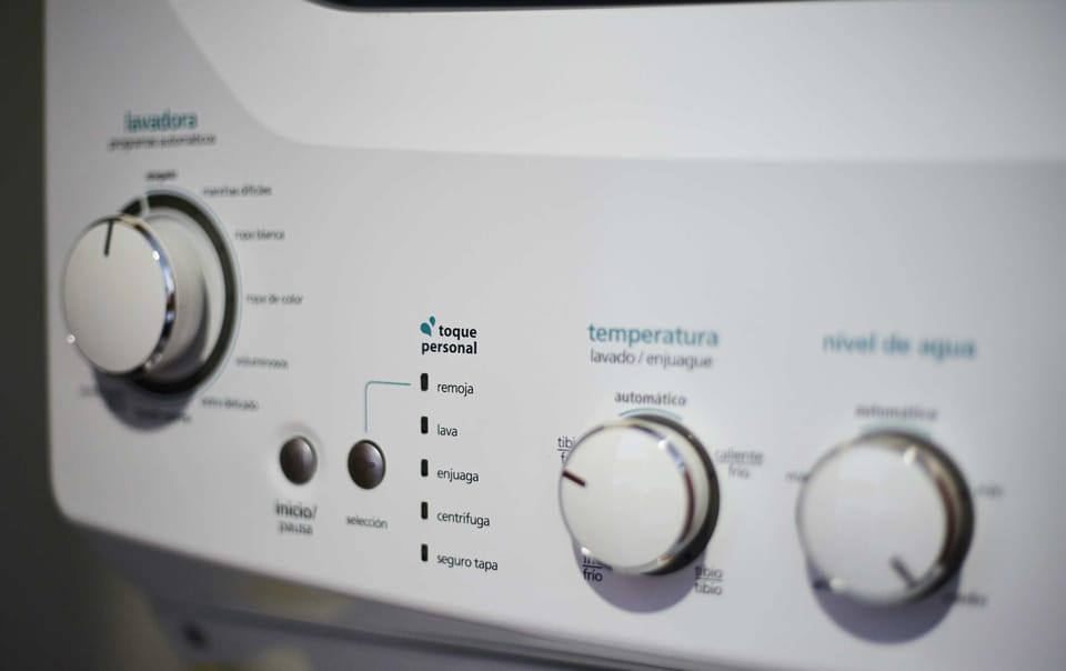 Washer & dryer in the apartment for your use