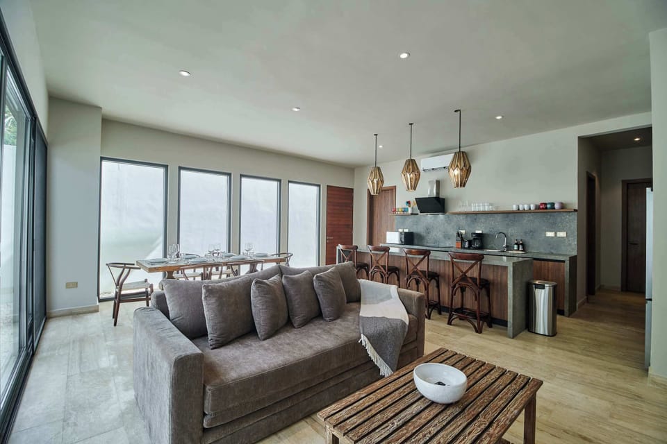 Living Room & Kitchen