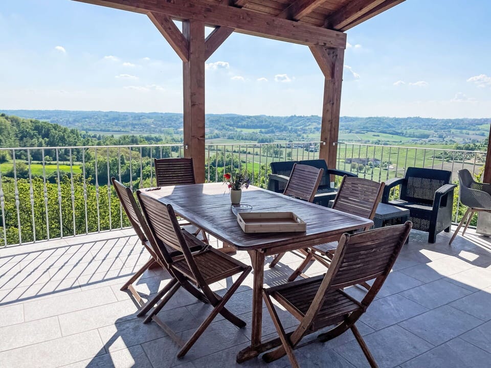Furniture, Chair, Outdoor Furniture, Wood, Table, Outdoor Table, Kitchen & Dining Room Table, Deck, Porch, Hardwood