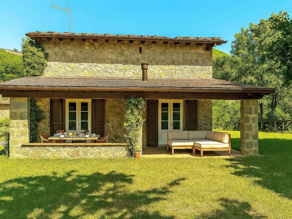 Wood, Home, House, Cottage, Roof, Farmhouse, Garden, Porch, Door, Land Lot