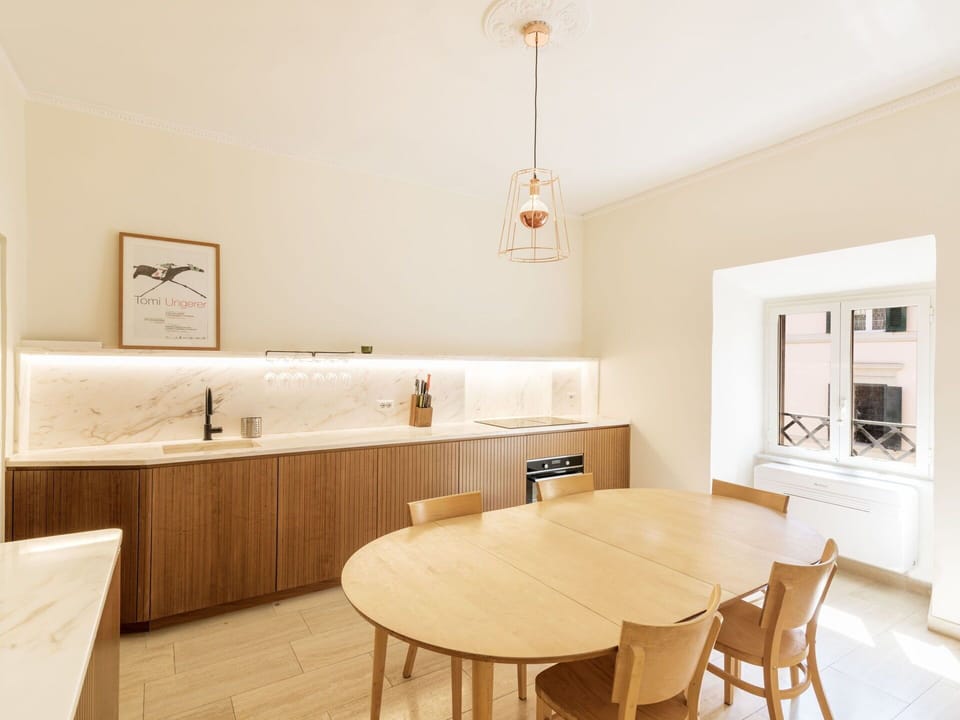 Table, Furniture, Sink, Wood, Cabinetry, Picture Frame, Interior Design, Lighting, Chair, Floor