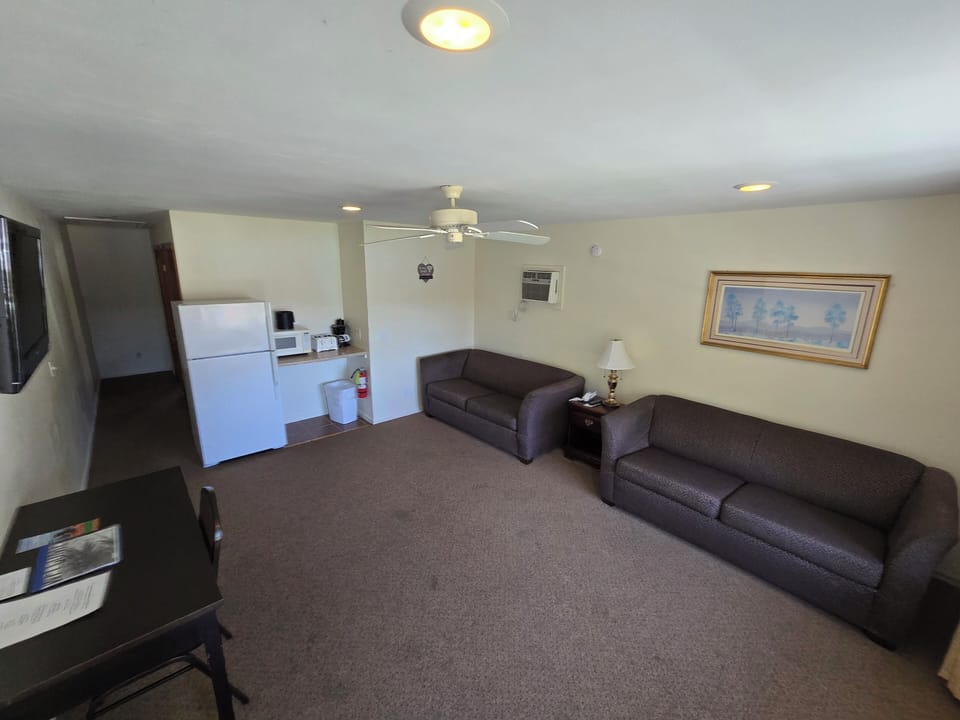 Standard Studio Suite, Lake View | Living area | TV