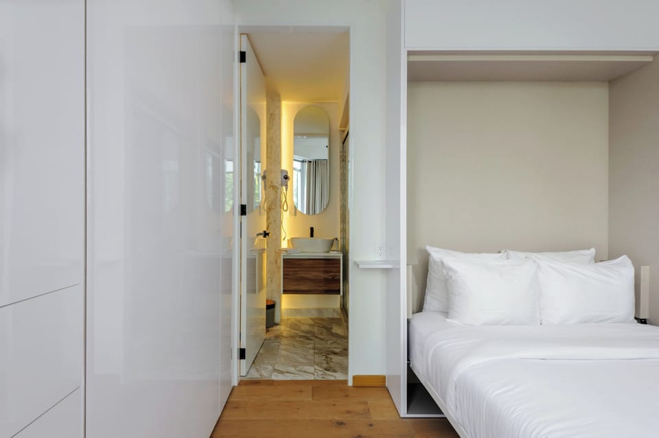 Open bedroom