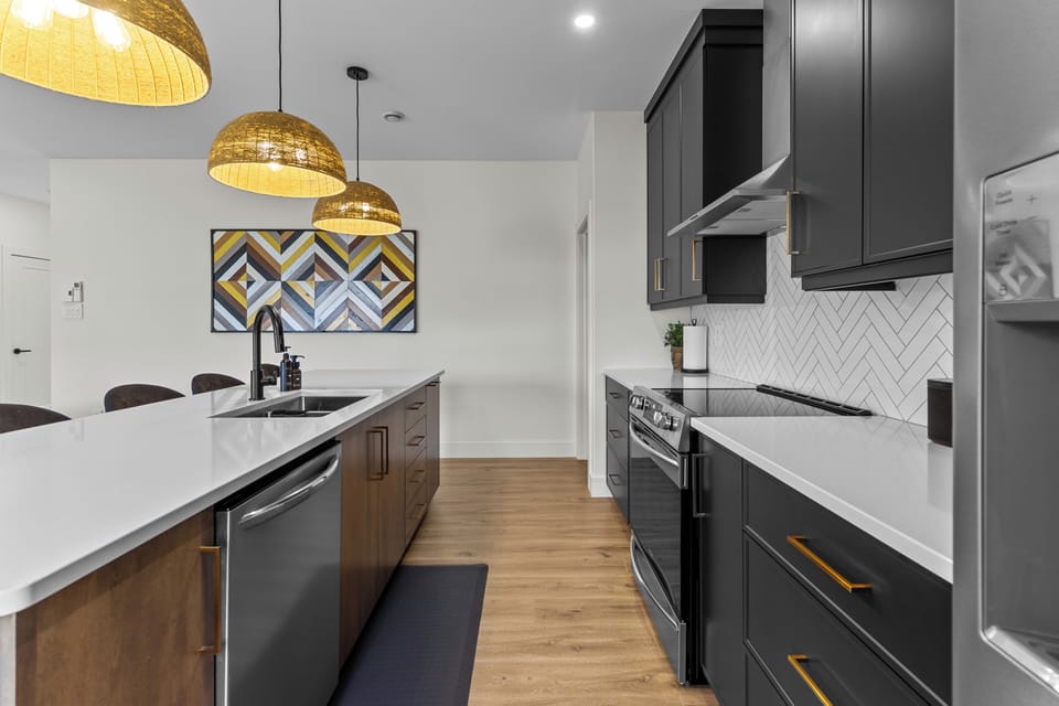 Cook up a storm in our chef-ready kitchen!