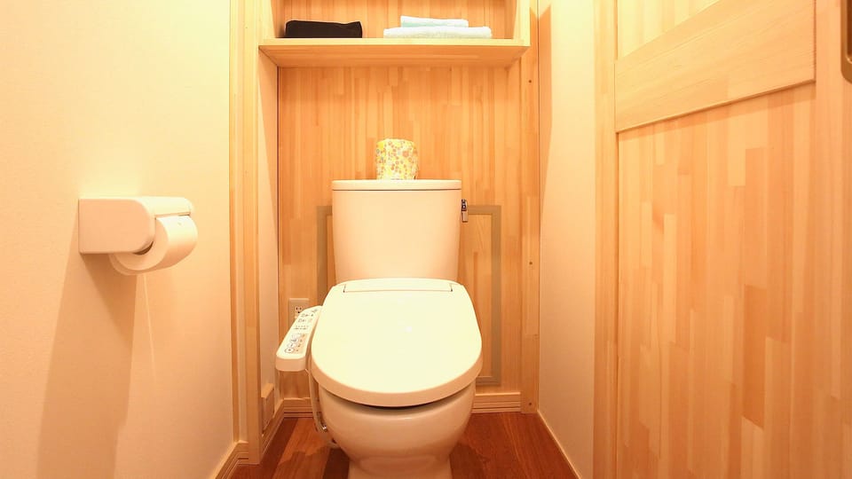 Shower, free toiletries, hair dryer, slippers