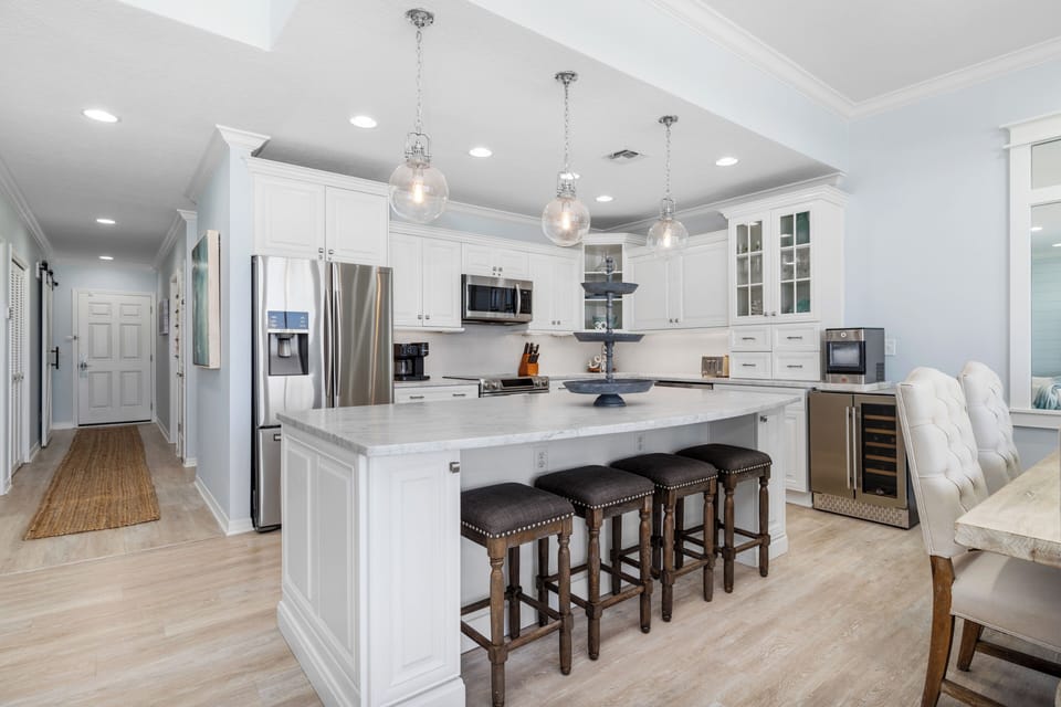 Kitchen Island with extra seating