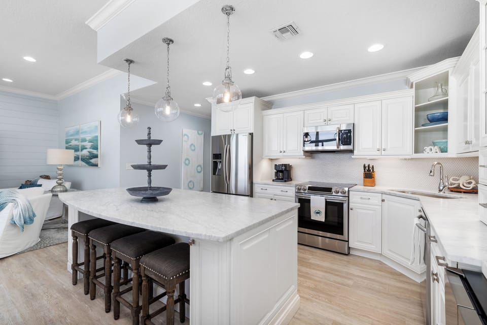 Kitchen Island with extra seating