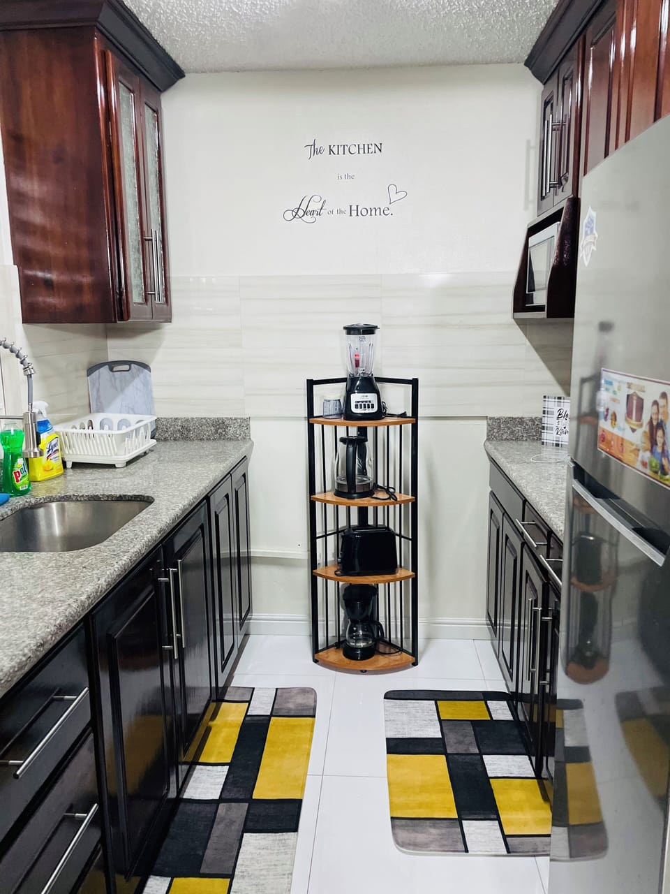 The kitchen is the heart of the home 