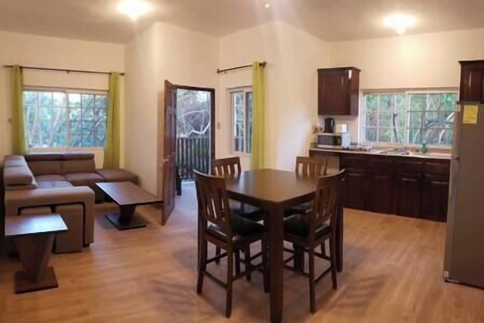 Living room on the second floor