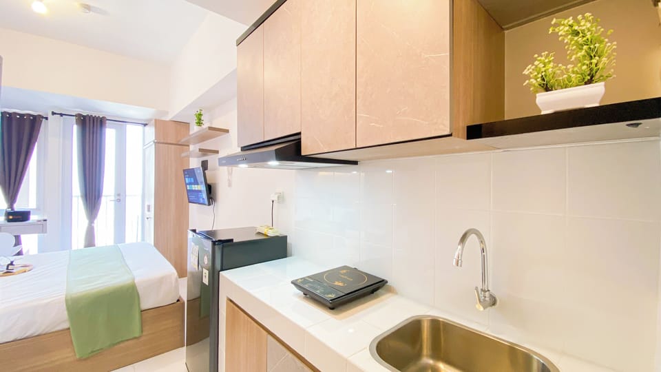 Studio | Private kitchen | Fridge, stovetop, rice cooker