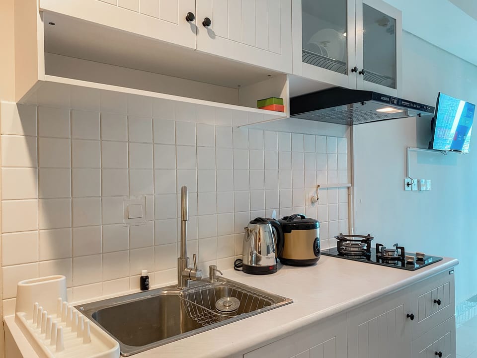 Studio | Private kitchen | Fridge, stovetop, rice cooker