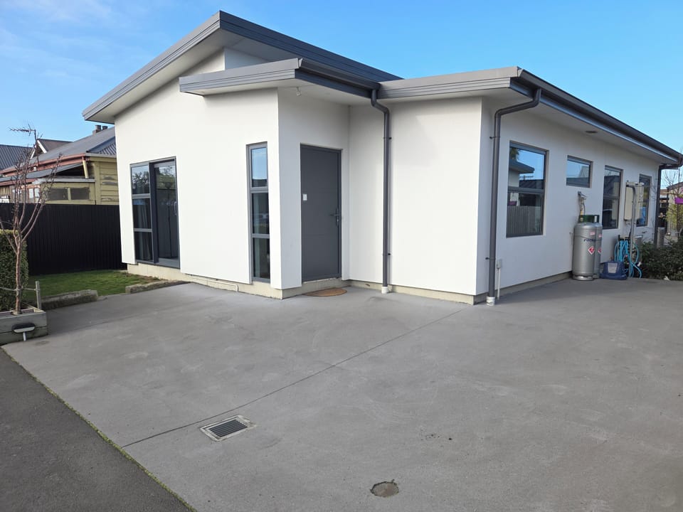 Outdoor area with off street parking