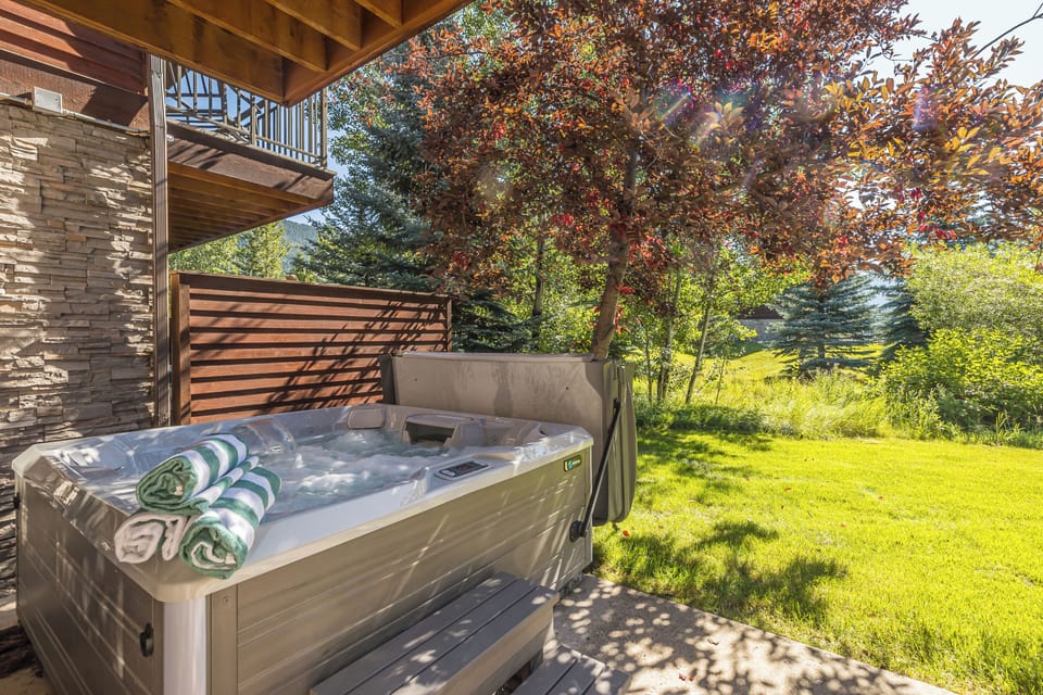 Soak in the Hot Tub all Year-Round | Exterior