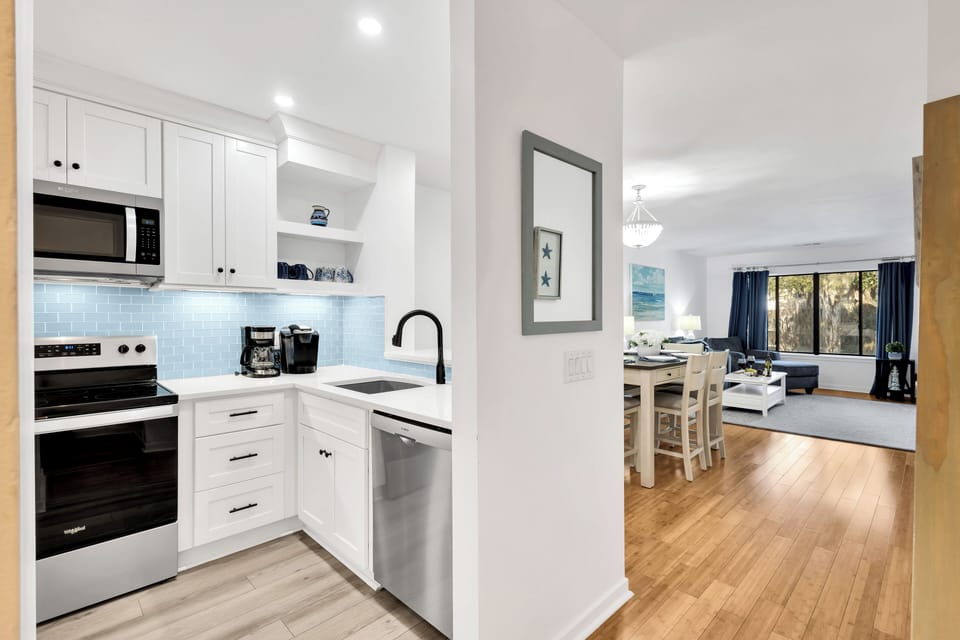 Fully equipped kitchen for your culinary exploits