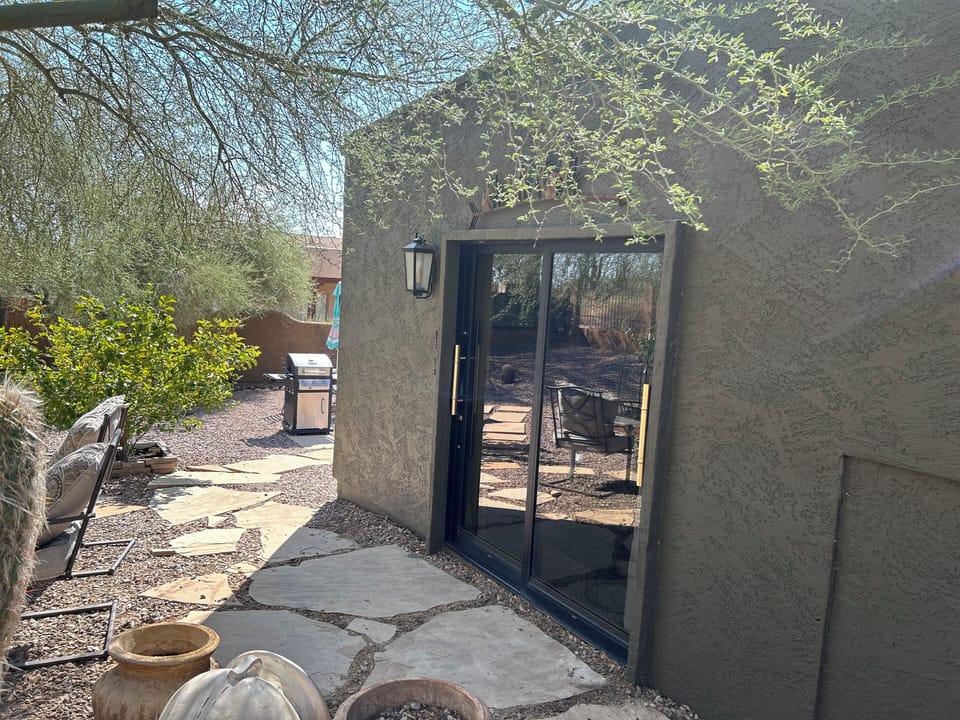 Entry to the casita.