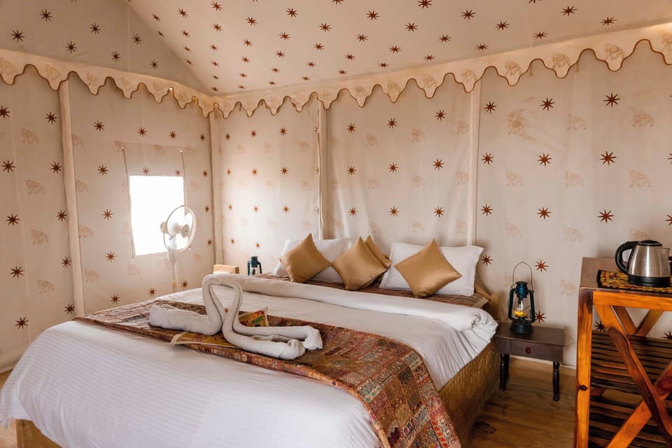 Standard Tent, Desert View | 1 bedroom, premium bedding, desk, free WiFi