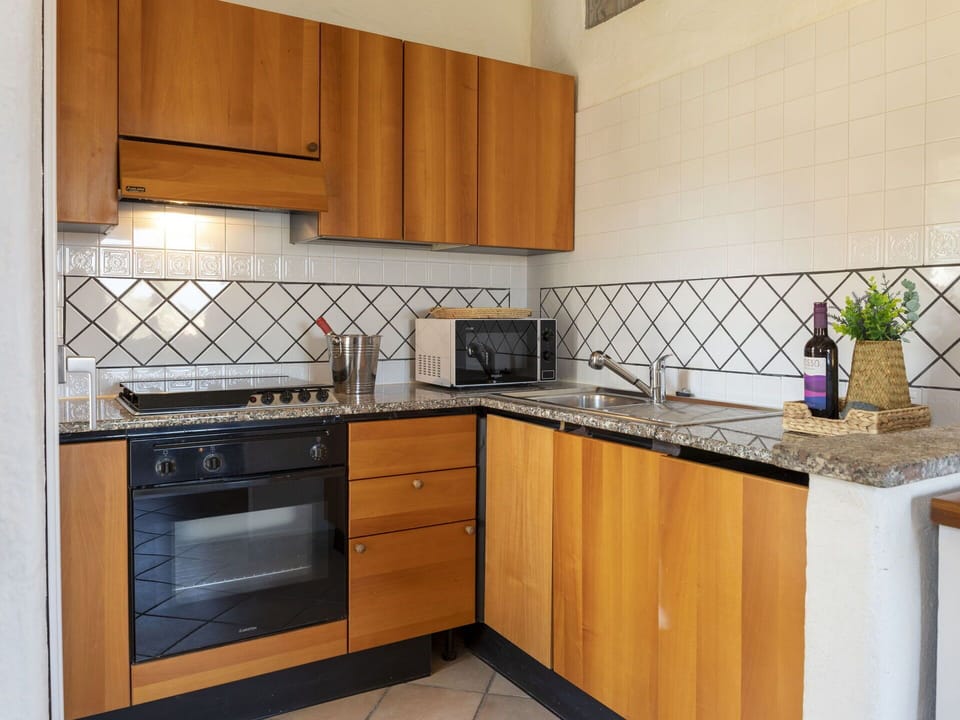 Cabinetry, Countertop, Kitchen Stove, Flowerpot, Kitchen Appliance, Building, Kitchen, Home Appliance, Wood, Kitchen Sink