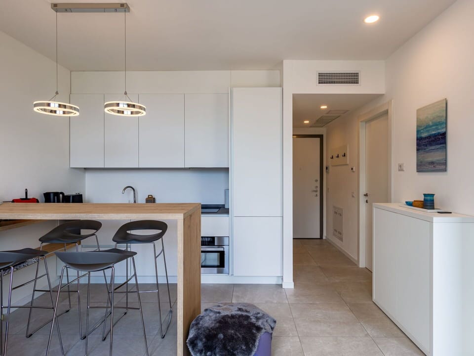 Cabinetry, Furniture, Property, Countertop, Table, Kitchen, Wood, Building, House, Interior Design
