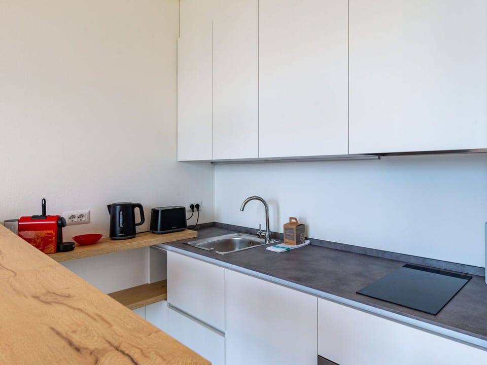 Kitchen Sink, Sink, Tap, Cabinetry, Countertop, Kitchen, Wood, Flooring, Interior Design, Floor