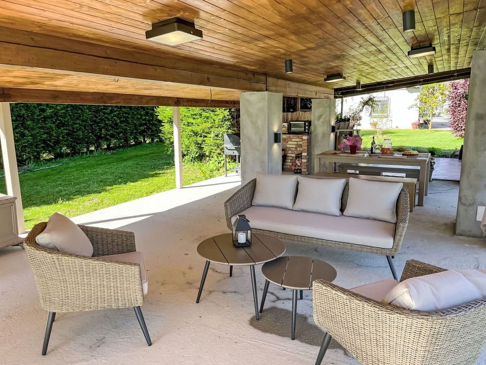 Furniture, Property, Table, Plant, Couch, Interior Design, Wood, Tree, Shade, Living Room