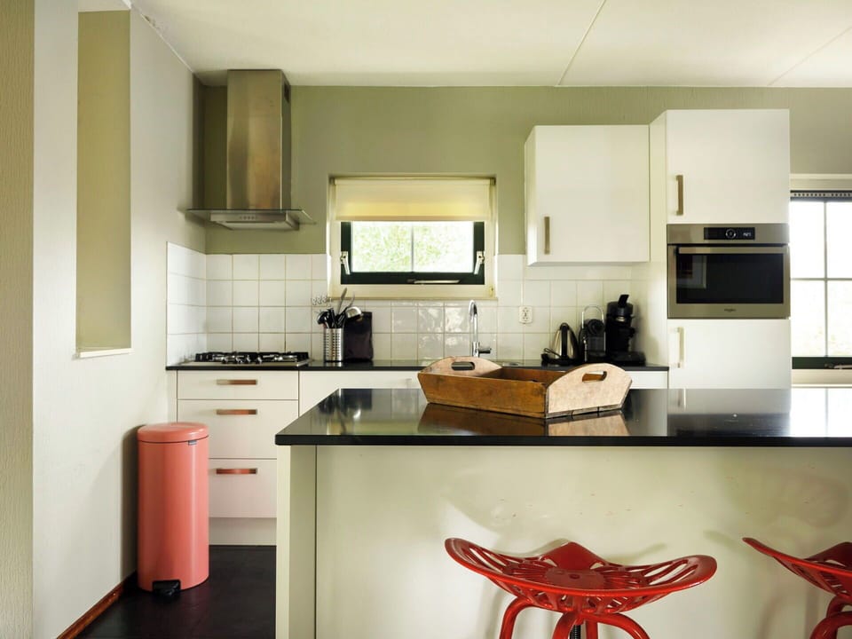 Furniture, Kitchen, Countertop, Interior Design, Kitchen Appliance, Flooring, Cabinetry, Wood, Floor, Home