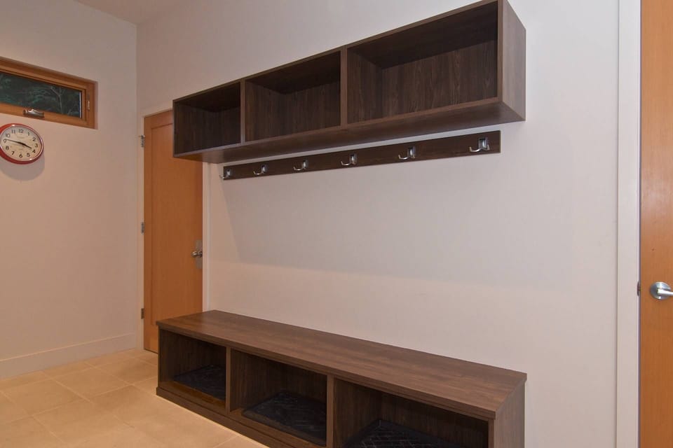 Perfect mud room off garage for all your gear