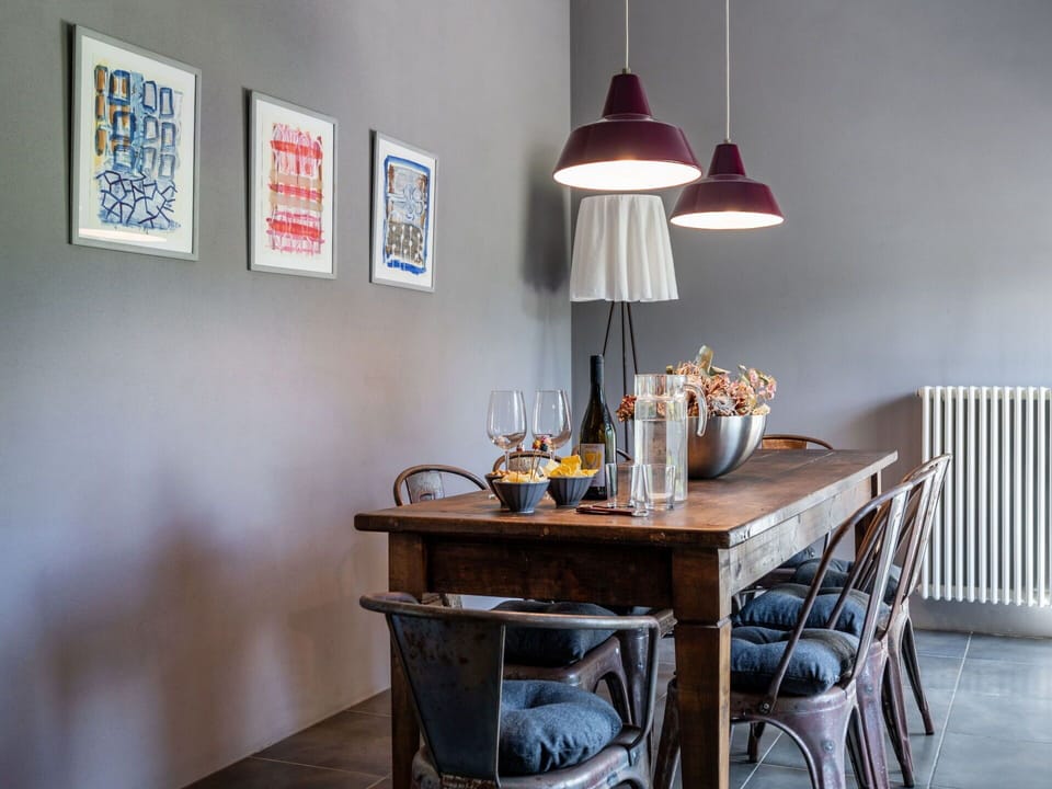 Table, Furniture, Property, Plant, Blue, Chair, Tableware, Shade, Interior Design, Outdoor Furniture