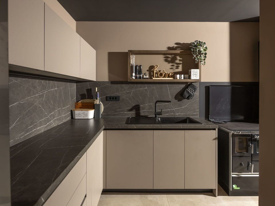 Cabinetry, Countertop, Property, Kitchen Stove, Kitchen Sink, Kitchen Appliance, Stove, Sink, Cooktop, Wood