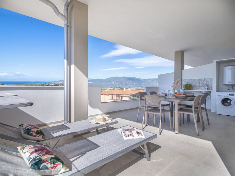 Table, Sky, Furniture, Property, Building, Chair, Shade, Interior Design, House, Window
