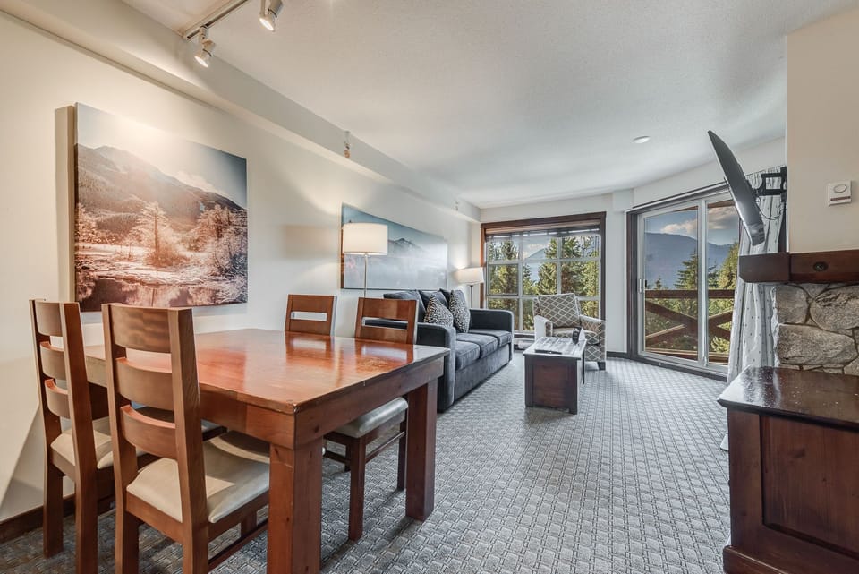 Open dining area filled with natural light, perfect for shared meals.