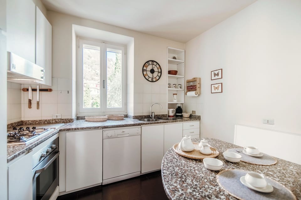Apartment, Lake View | Private kitchen | Full-size fridge, oven, stovetop, dishwasher