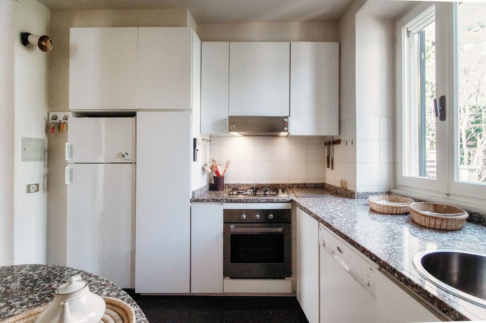 Apartment, Lake View | Private kitchen | Full-size fridge, oven, stovetop, dishwasher