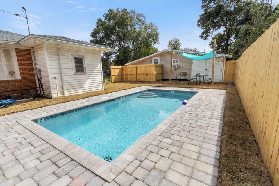 Beautiful brand new pool with heating for winter months for an additional charge upon request.