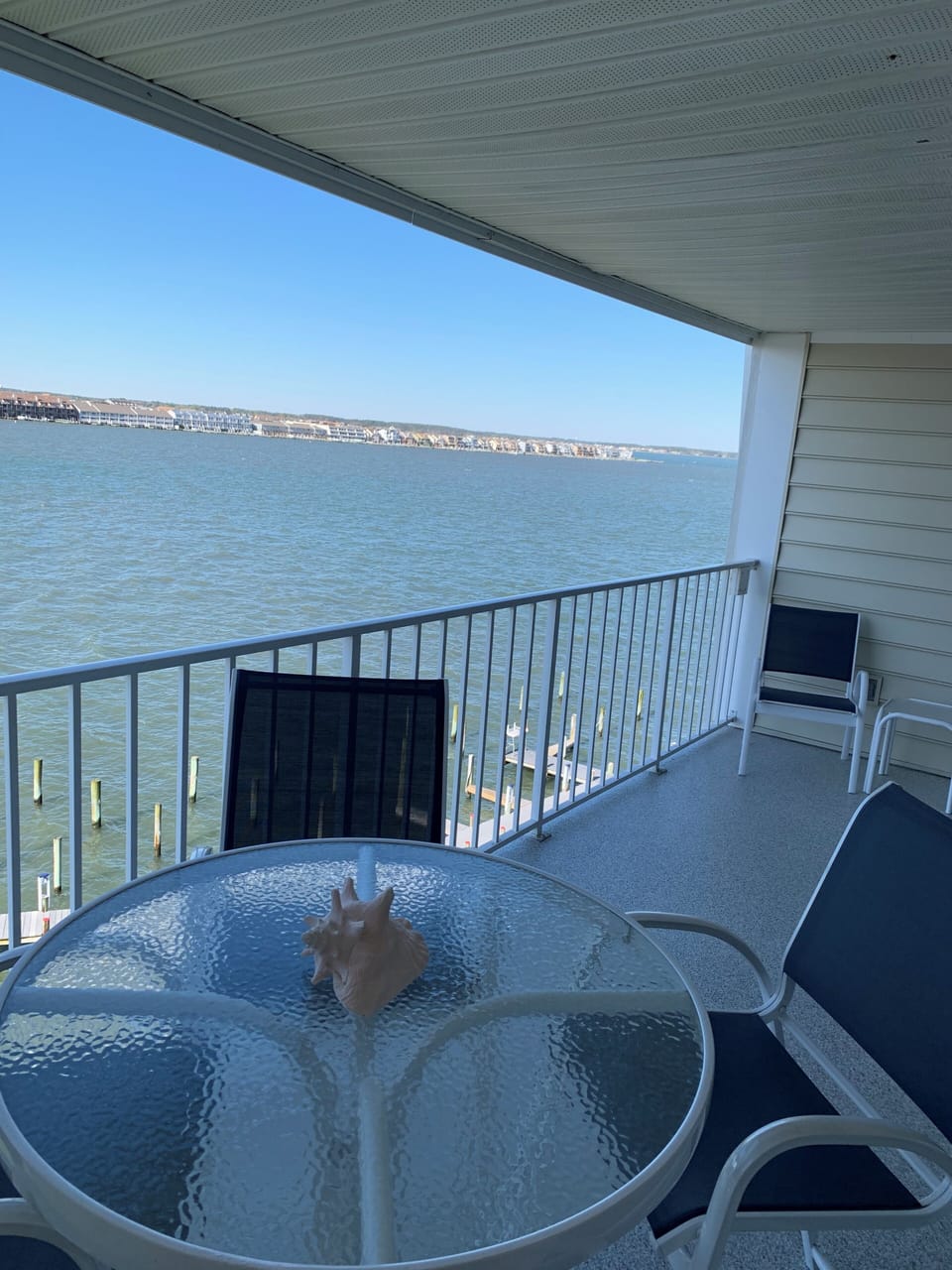 Private balcony