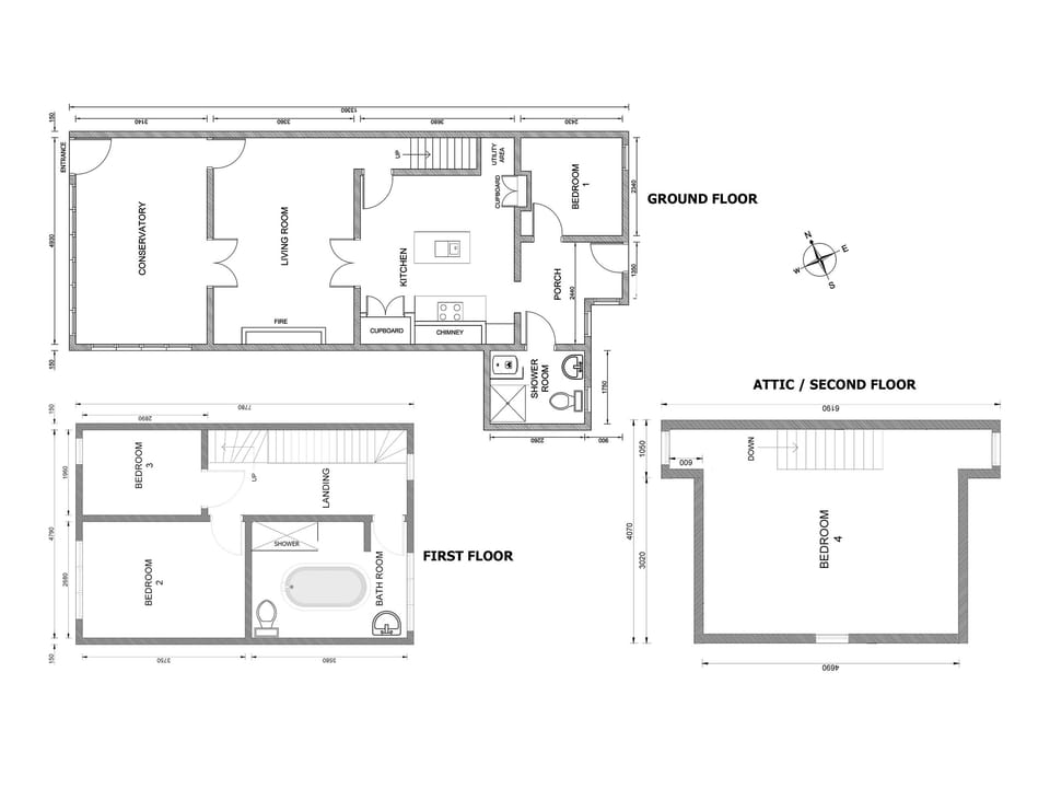 Floor plan | The Light House, Gwithian