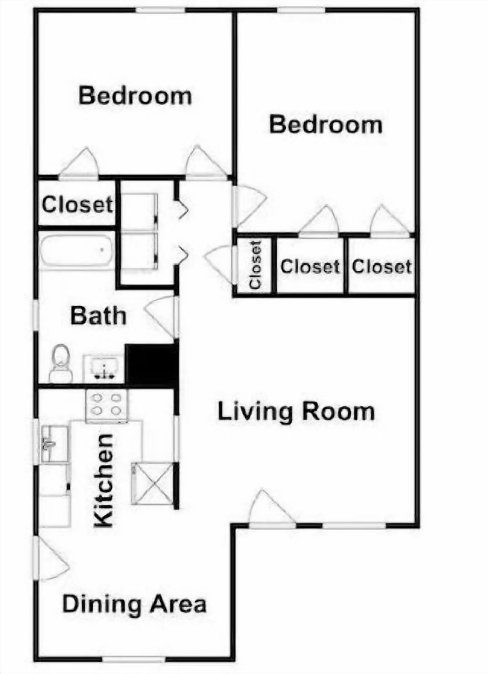 Layout of the property.