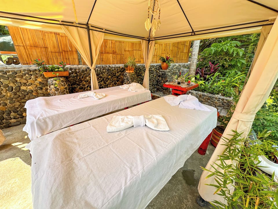 Outdoor treatment areas