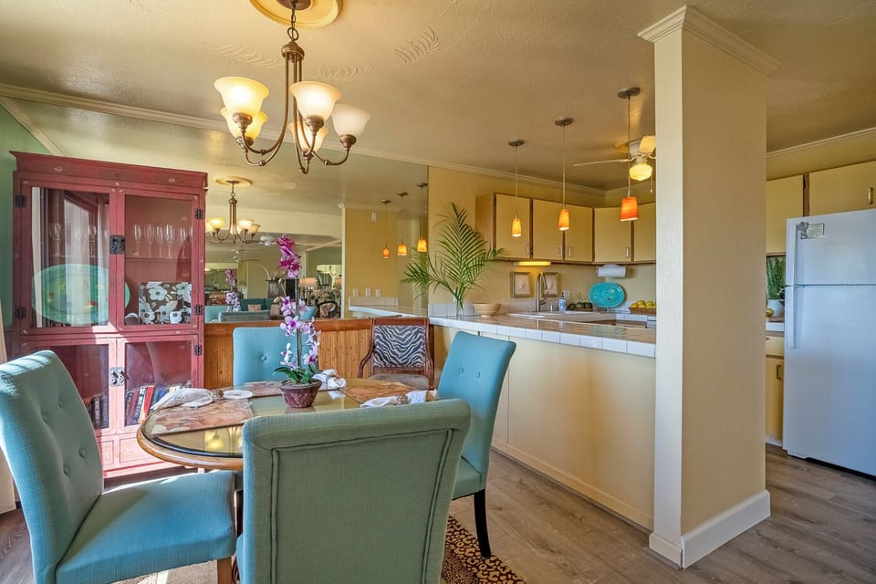 Condo, 1 Queen Bed, Hot Tub, Partial Ocean View (123) | Private kitchen