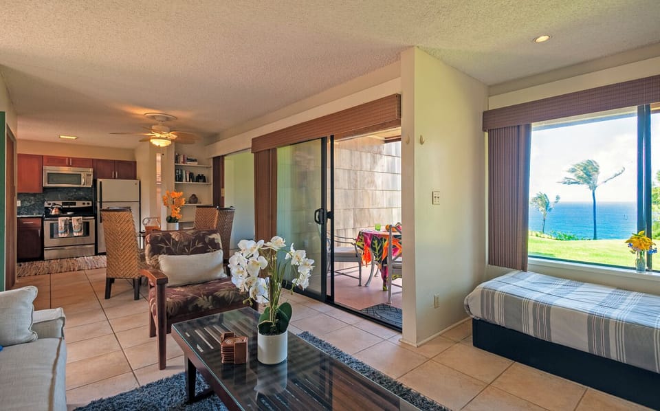 Condo, Multiple Beds, Patio, Beach View ( F1) | 1 bedroom, individually decorated, individually furnished, bed sheets