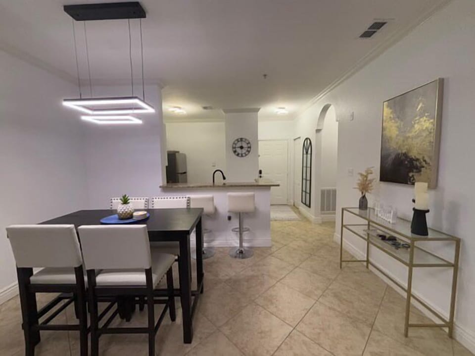 Spacious open concept layout
