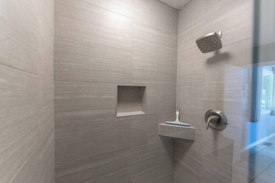 Top level full bathroom