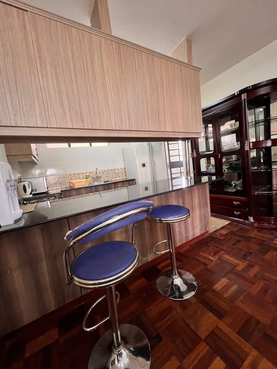 Apartment | Private kitchen | Fridge, microwave, oven, stovetop