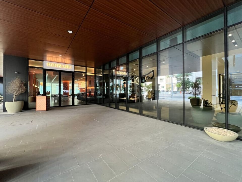Entrance Lounge: Step into luxury with sleek design and vibrant ambiance right at your doorstep!